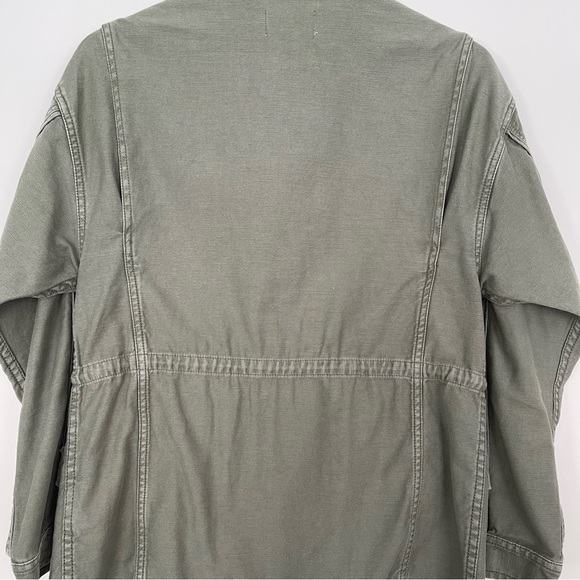 FRAME DENIM COTTON MILITARY JACKET - Picture 8 of 10